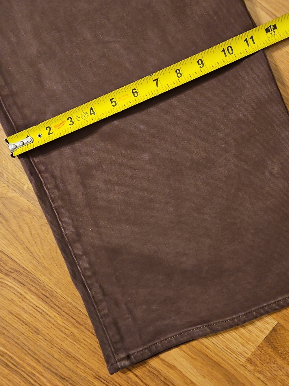 NWT JUST USA Raina Patch Pocket Slim Wide Leg Jeans Size 32/14 - Picture 8 of 9